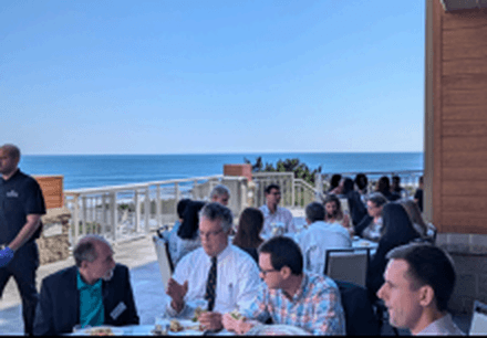 Ocean view lunch